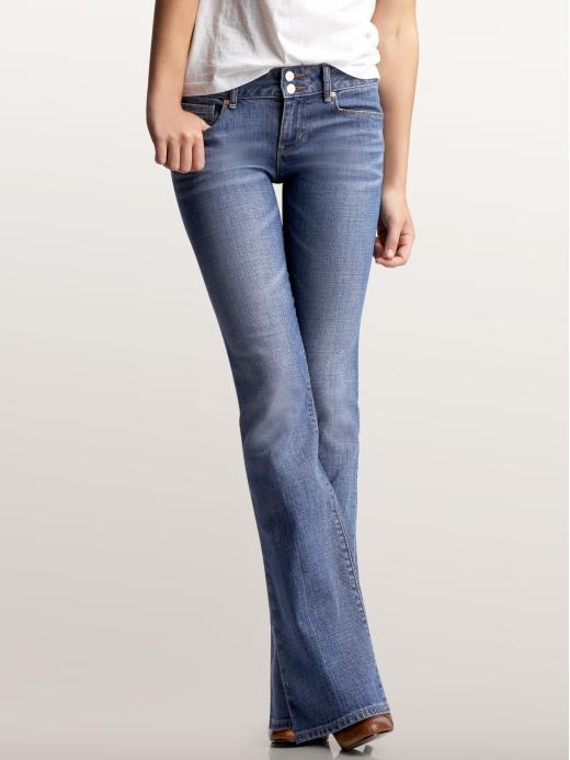 Gap Perfect Boot Jeans (Light Wash)
