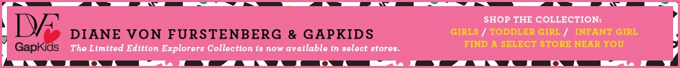 dvf &hearts; gapkids. coming soon! click here to find a collection near you.