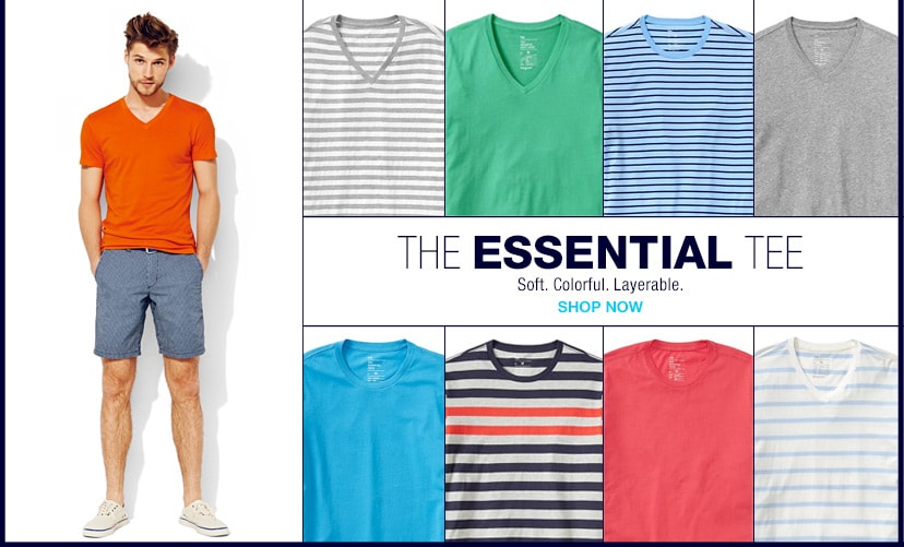 shop the essential tee