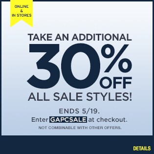 30% off your purchase.
