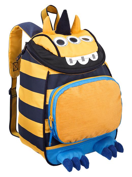 Image number 1 showing, Striped monster backpack