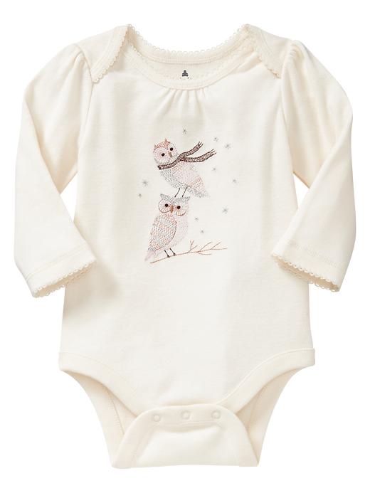 View large product image 1 of 1. Favorite embroidered  bodysuit