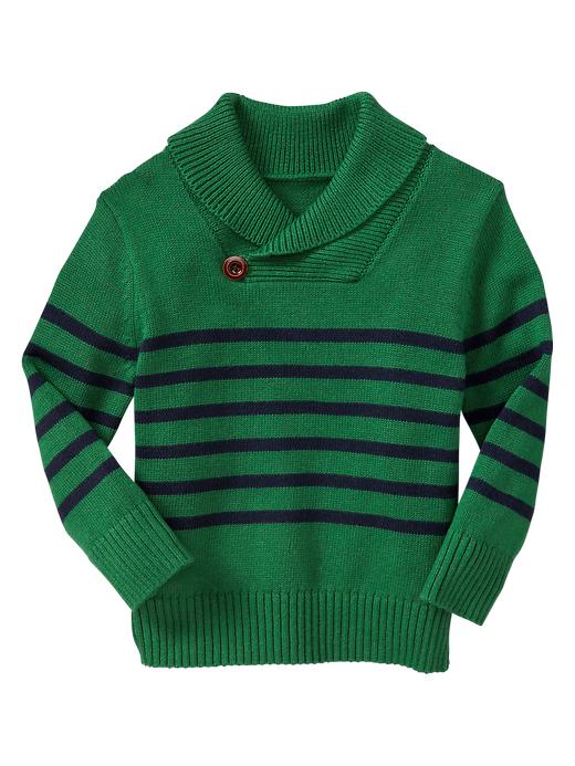 View large product image 1 of 1. Button shawl pullover