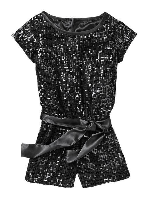View large product image 1 of 1. Sequin romper