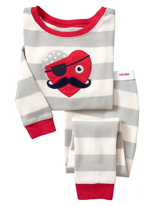 View large product image 1 of 1. Striped pirate sleep set