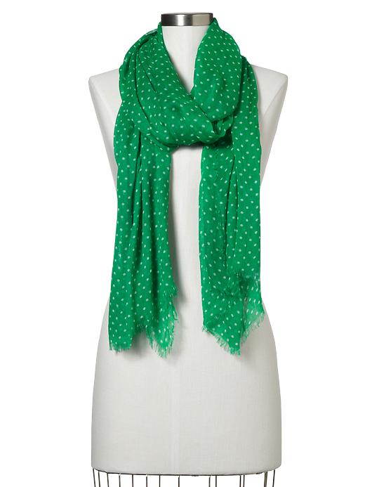 View large product image 1 of 1. Ditzy dot scarf