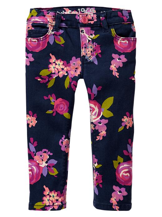 Image number 7 showing, Floral printed skinny jeans