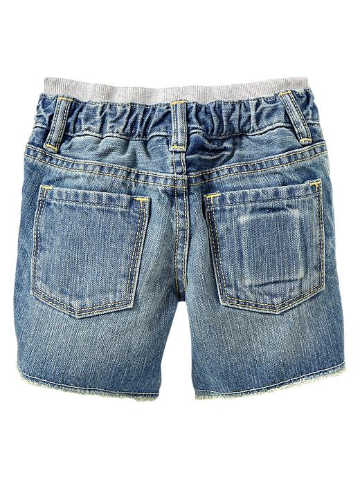 Image number 2 showing, Denim cut-off shorts