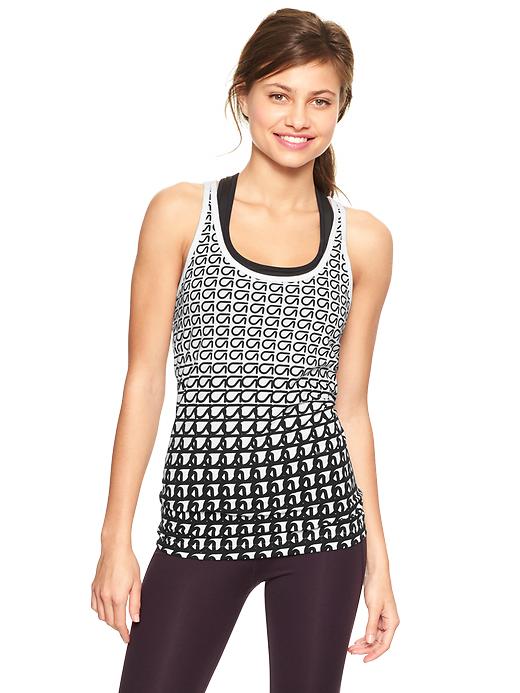 View large product image 1 of 1. GapFit graphic tank