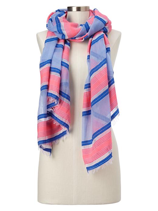 View large product image 1 of 1. Vintage stripe scarf