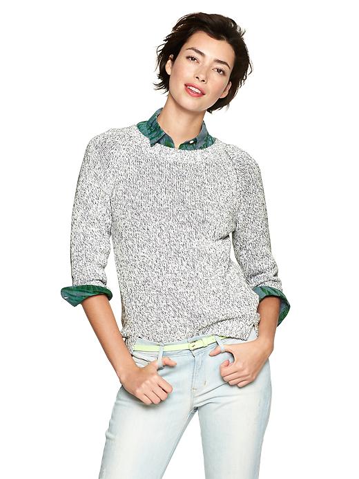 Image number 4 showing, Marled sweater