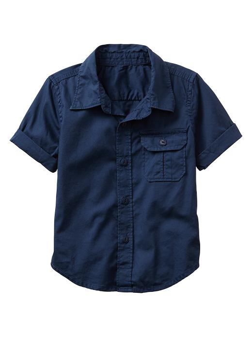 View large product image 1 of 1. Oxford pocket shirt