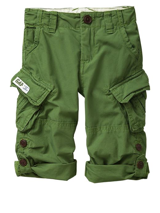 View large product image 1 of 1. Roll-up cargo pants