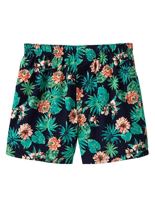View large product image 1 of 1. Deco floral print boxers