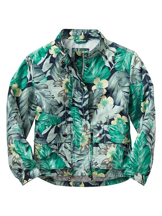 View large product image 1 of 1. Tropical windbreaker