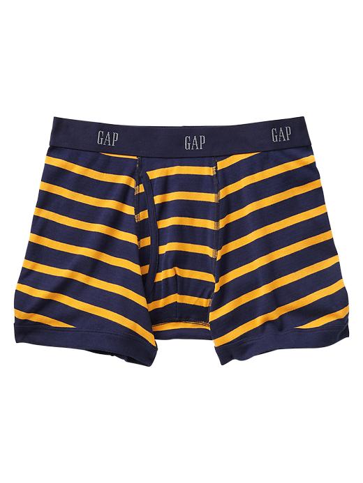 View large product image 1 of 1. Contrast stripe boxer briefs