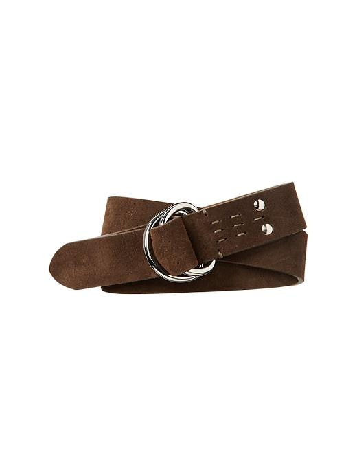 View large product image 1 of 1. Suede belt