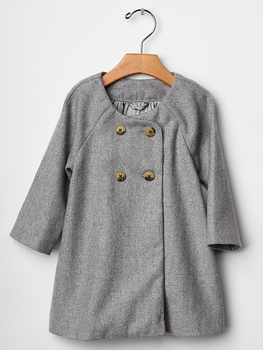 Image number 1 showing, Shimmery tweed coat