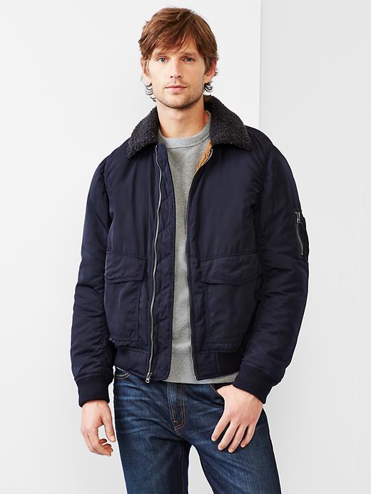 gap aviator jacket