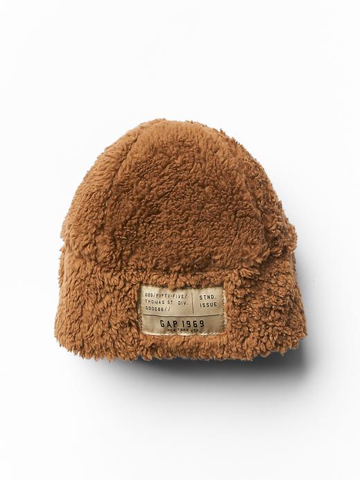 View large product image 1 of 1. Sherpa beanie
