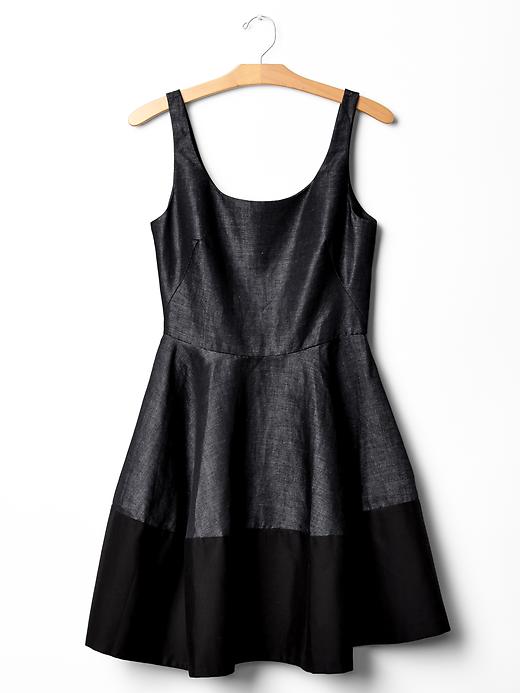Image number 6 showing, Colorblock tank fit & flare dress