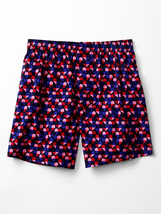 View large product image 1 of 1. Geo heart boxers