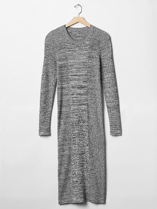 Image number 3 showing, Marled sweater midi dress