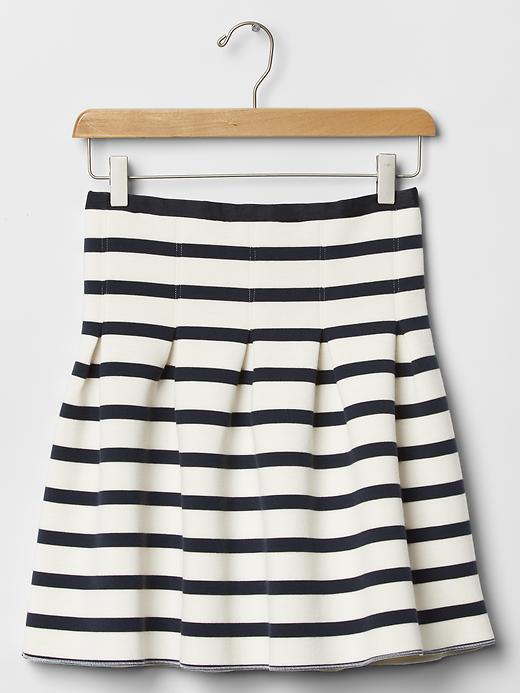 Image number 6 showing, Stripe flared skirt