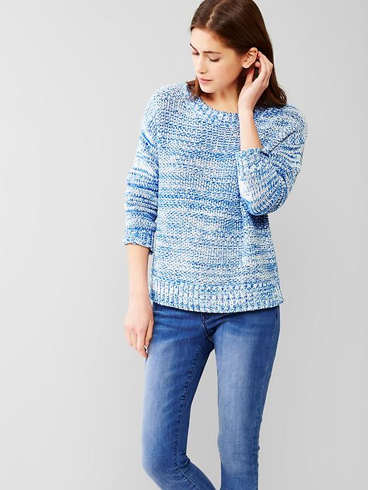 Image number 4 showing, Marled crew sweater