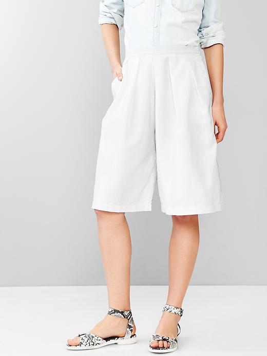 Image number 7 showing, Pleated culottes