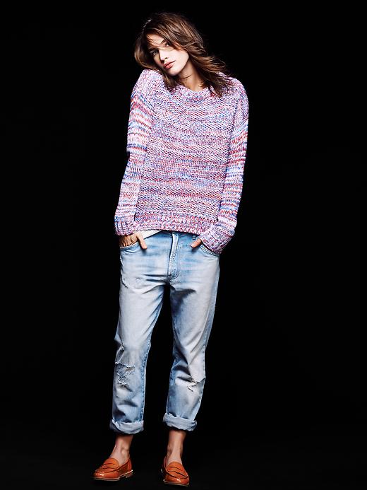 Image number 2 showing, Marled crew sweater