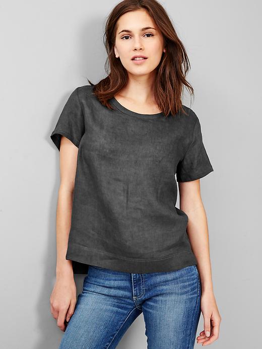 Image number 1 showing, Linen top