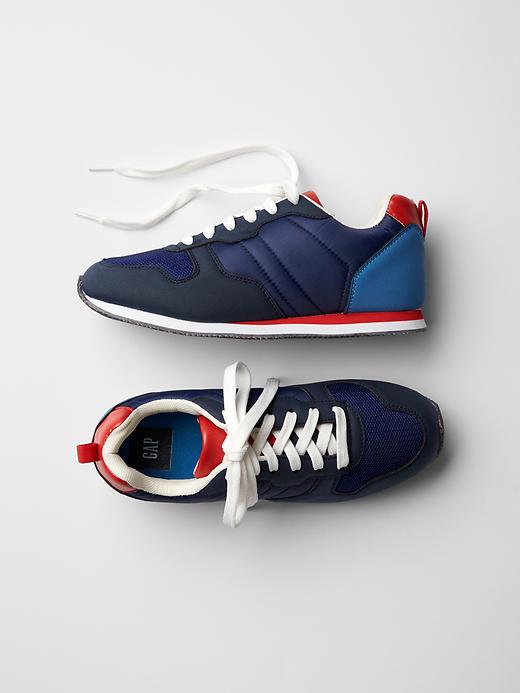 View large product image 1 of 1. Colorblock trainers