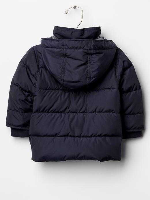 Image number 2 showing, Warmest peacoat puffer