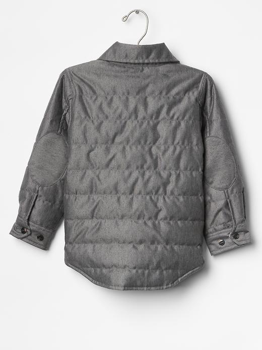 Image number 2 showing, Quilted shirt jacket