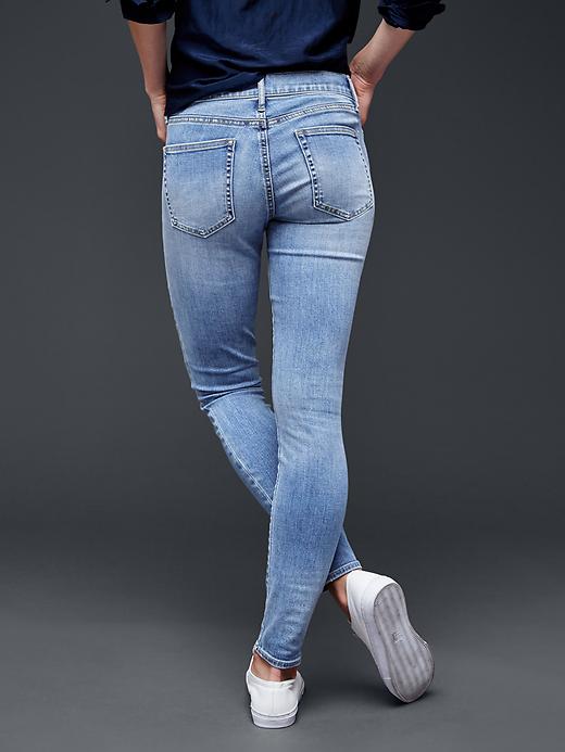 Image number 2 showing, 1969 resolution denim legging jean