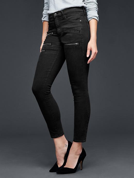 Image number 3 showing, 1969 resolution true skinny zip jeans