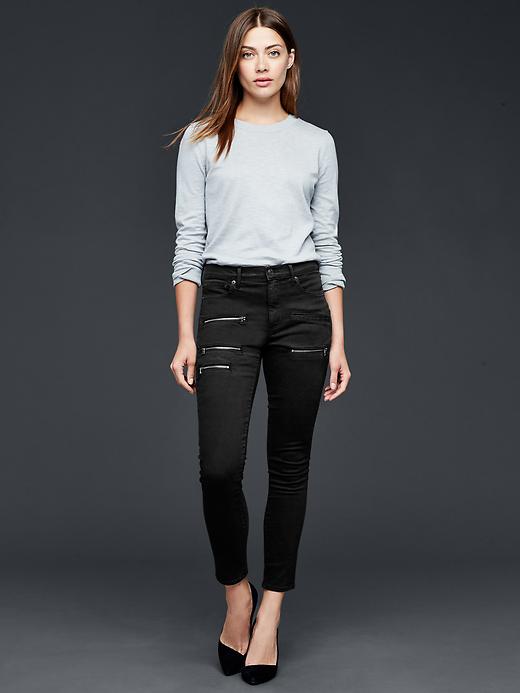Image number 5 showing, 1969 resolution true skinny zip jeans