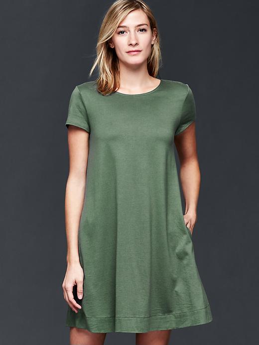 Image number 10 showing, A-line tee dress