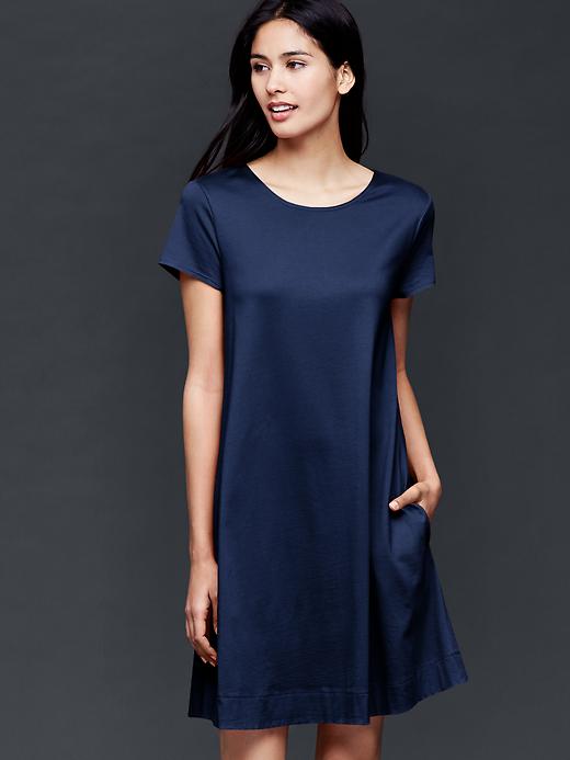 Image number 9 showing, A-line tee dress