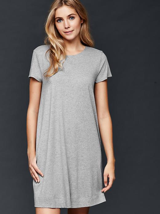 Image number 8 showing, A-line tee dress