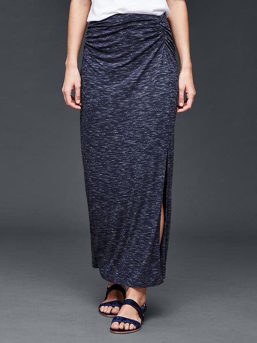 View large product image 1 of 1. Column maxi skirt