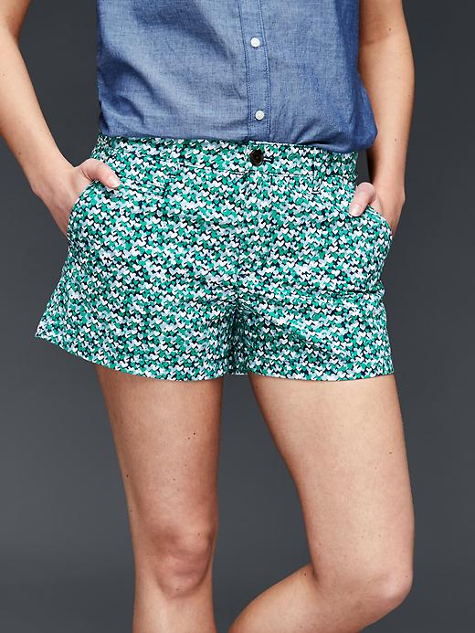 Image number 5 showing, Print summer shorts