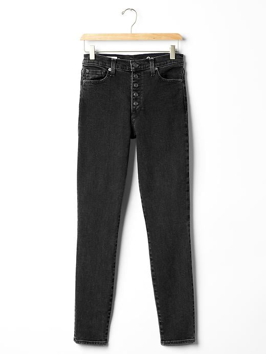 Image number 6 showing, High rise true skinny jeans