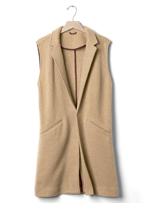 Image number 6 showing, Wool blazer vest