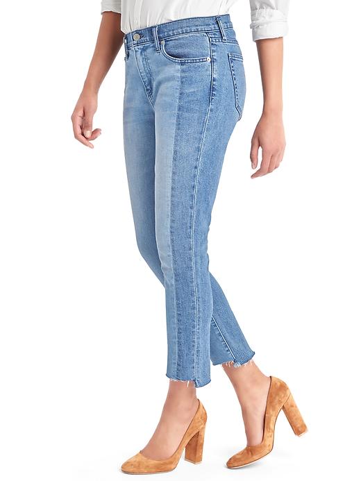 Image number 5 showing, AUTHENTIC 1969 two-tone best girlfriend jeans