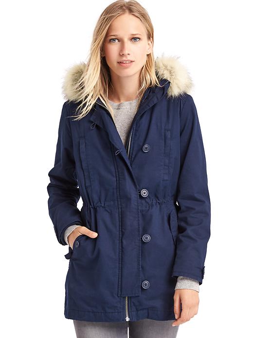 Image number 4 showing, 2-in-1 hooded parka