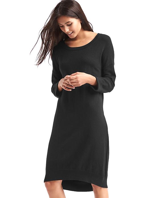 Image number 1 showing, Relaxed midi sweater dress