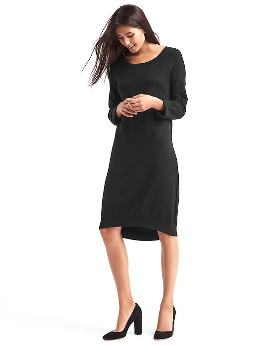 Image number 3 showing, Relaxed midi sweater dress