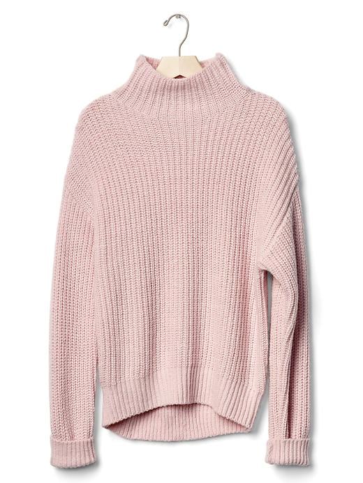 Image number 6 showing, Funnel neck shaker sweater